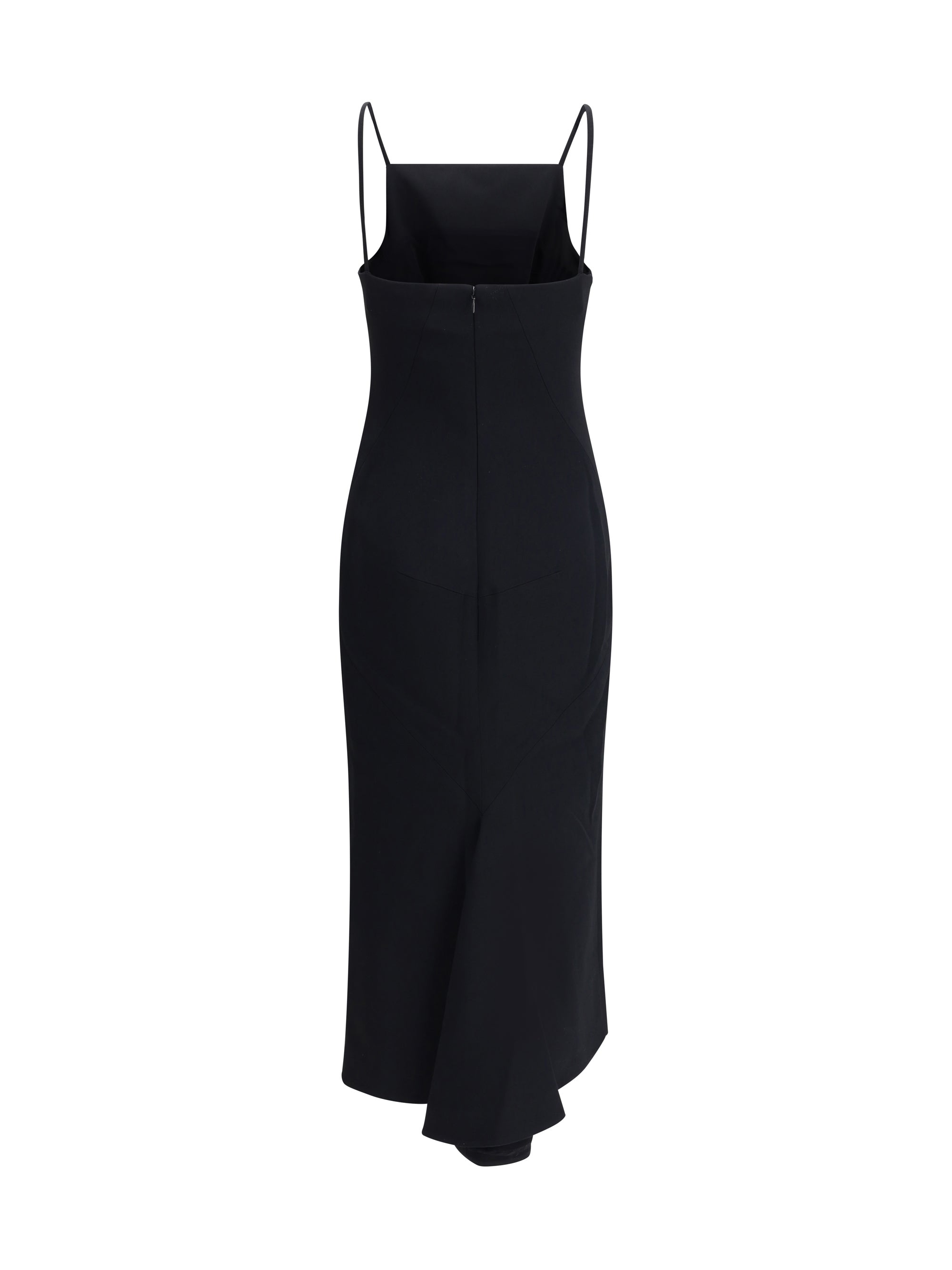 GIVENCHY 36 midi dress with draped back