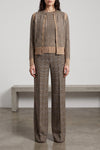 the ermanno scervino cardigan features sophisticated knitting characterized by a