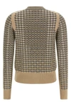 the ermanno scervino cardigan features sophisticated knitting characterized by a