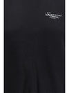 logo brushed fabric sweatshirt