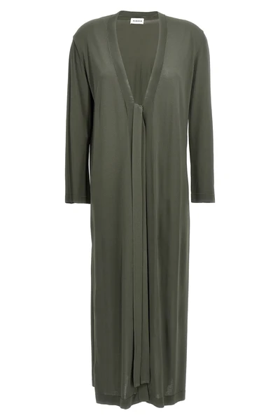 roux long cardigan in a viscose blend
