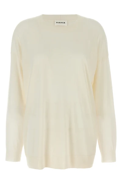 wool blend crewneck sweater