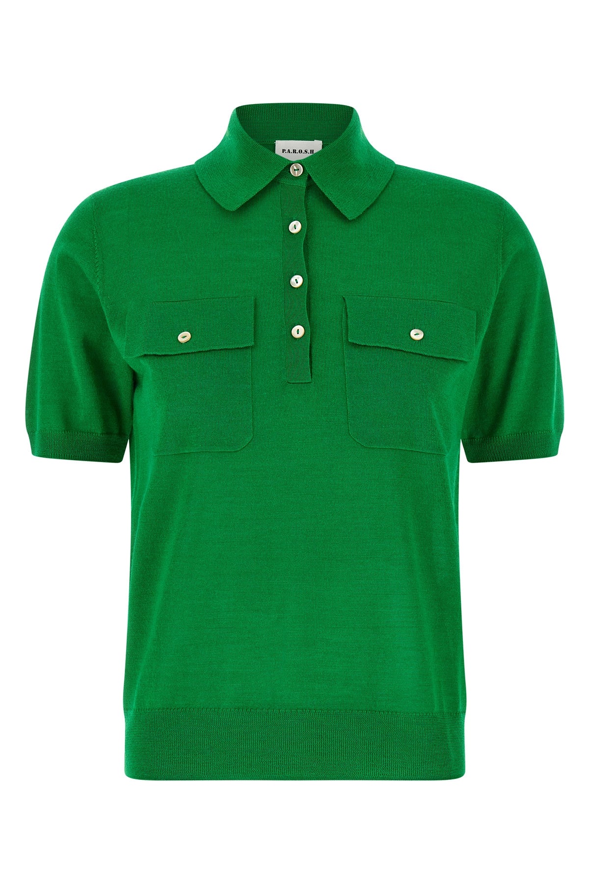 linfa26 polo shirt in wool