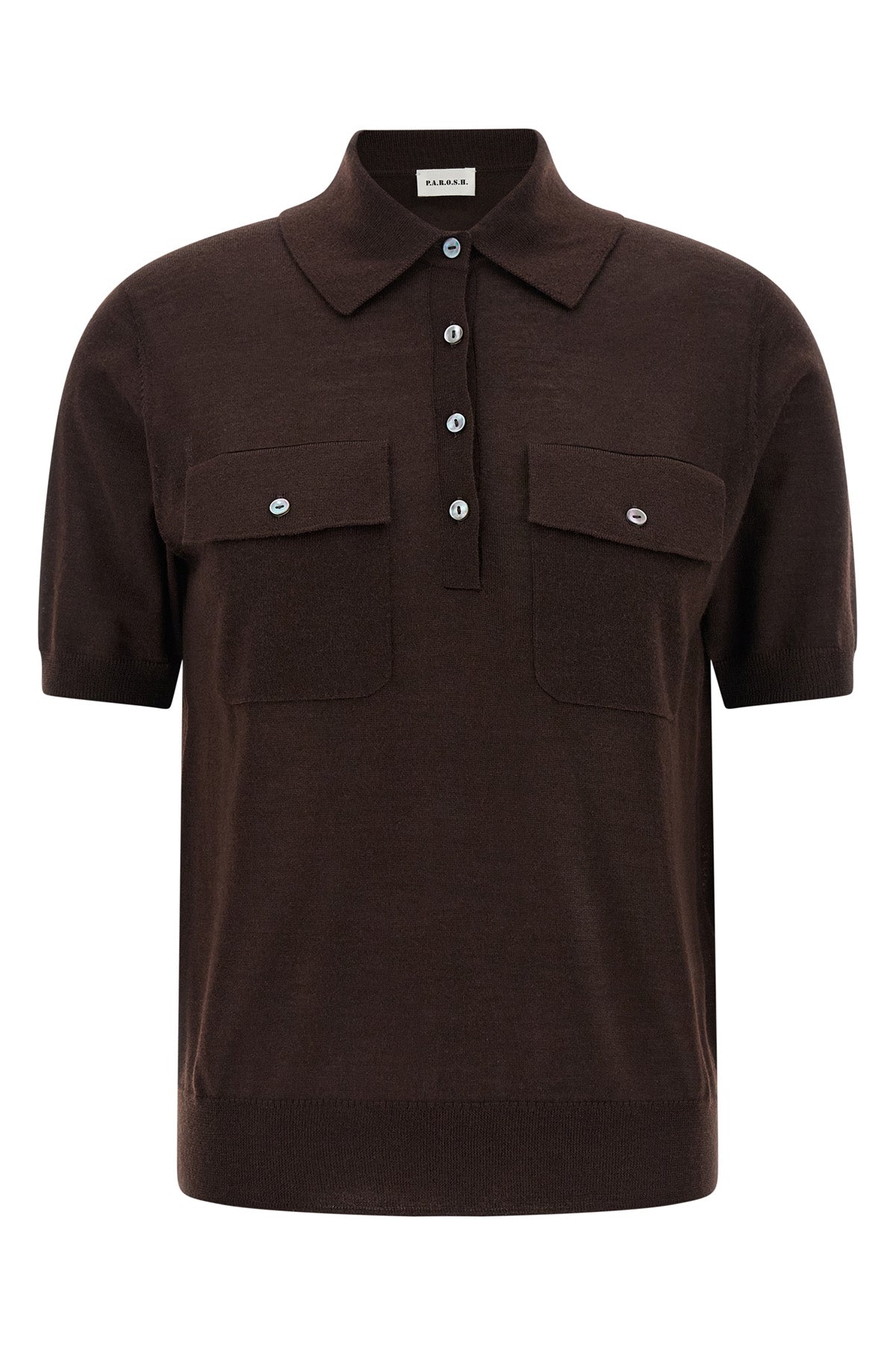 P.A.R.O.S.H. XS linfa26 polo shirt in wool