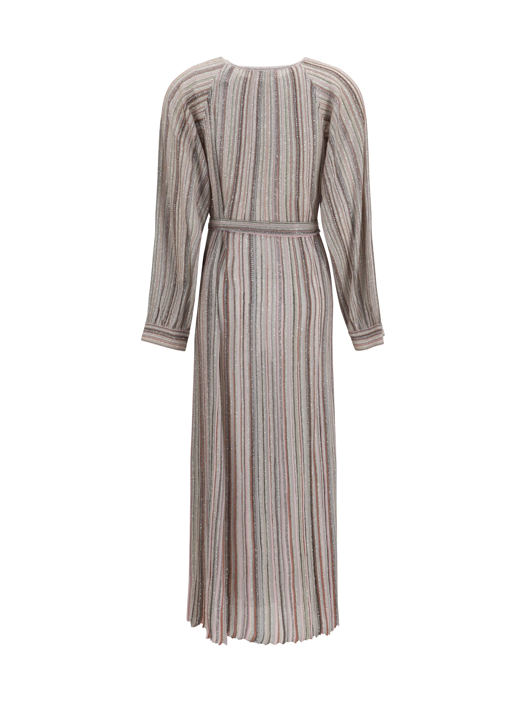 MISSONI 40 long sequin cardigan dress