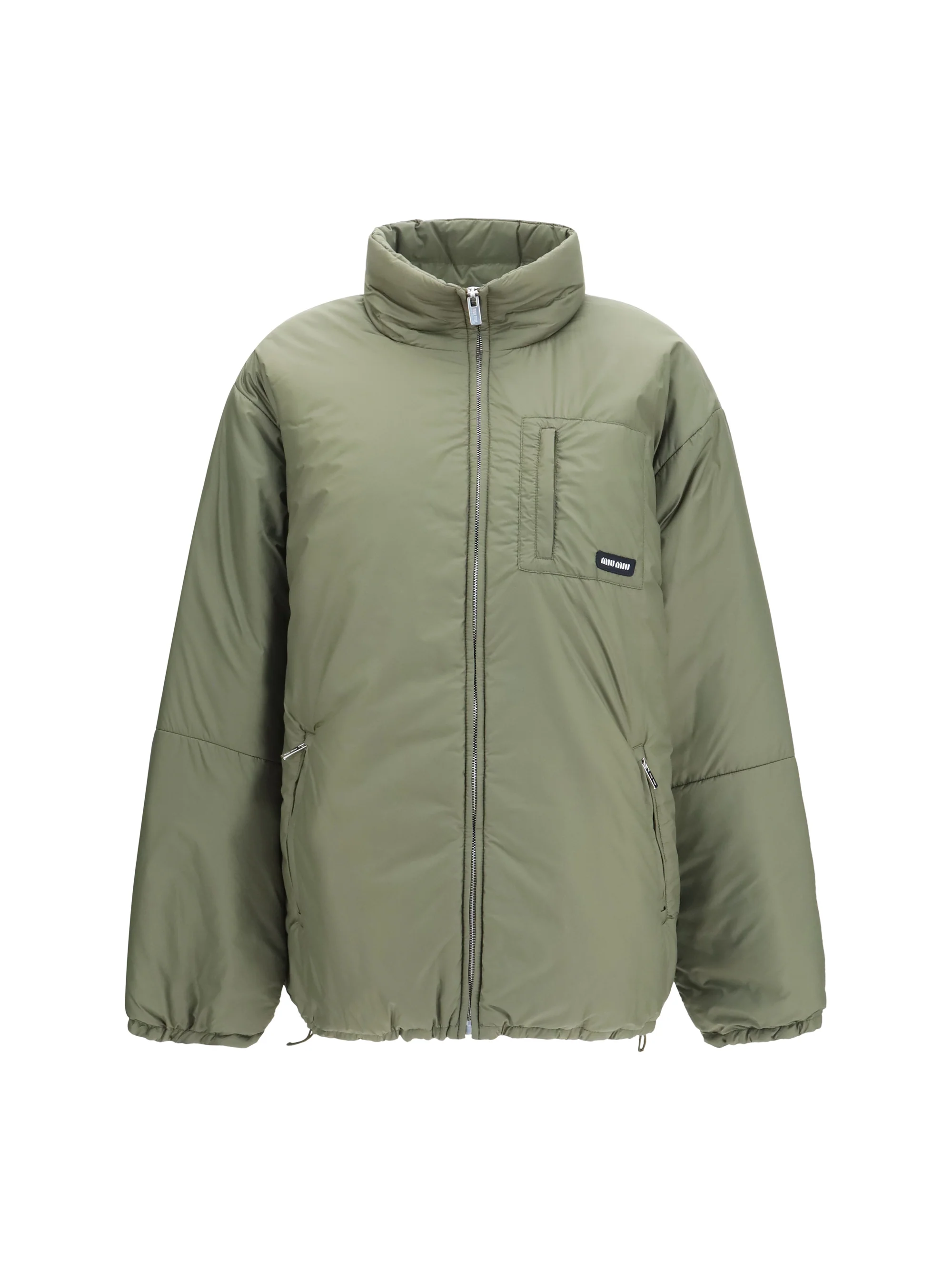 MIU MIU 40 padded jacket with zip