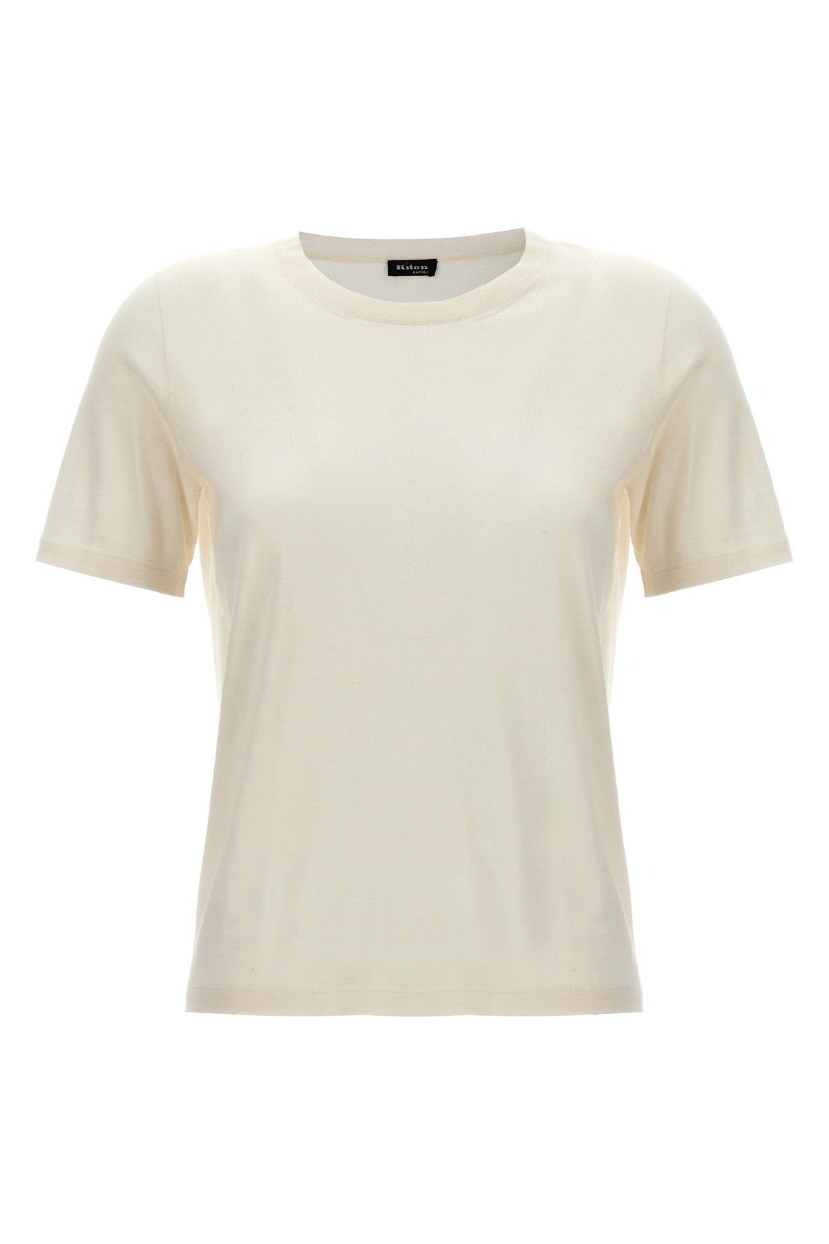KITON 42 cashmere and silk crew neck t-shirt