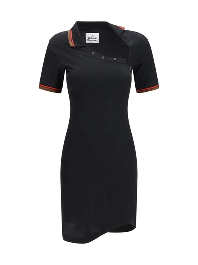 glory cotton piqué polo dress