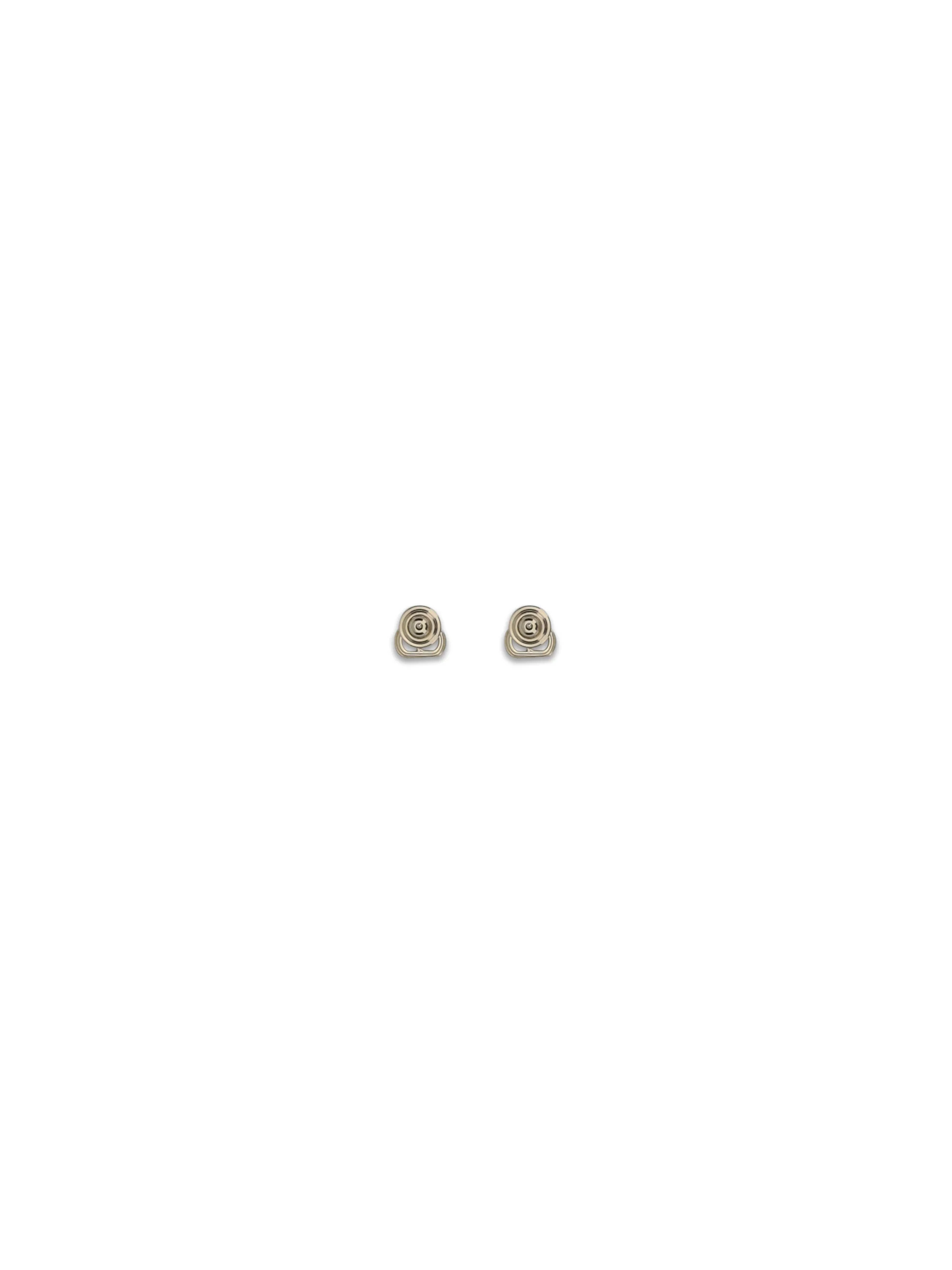ovalette earrings in metal