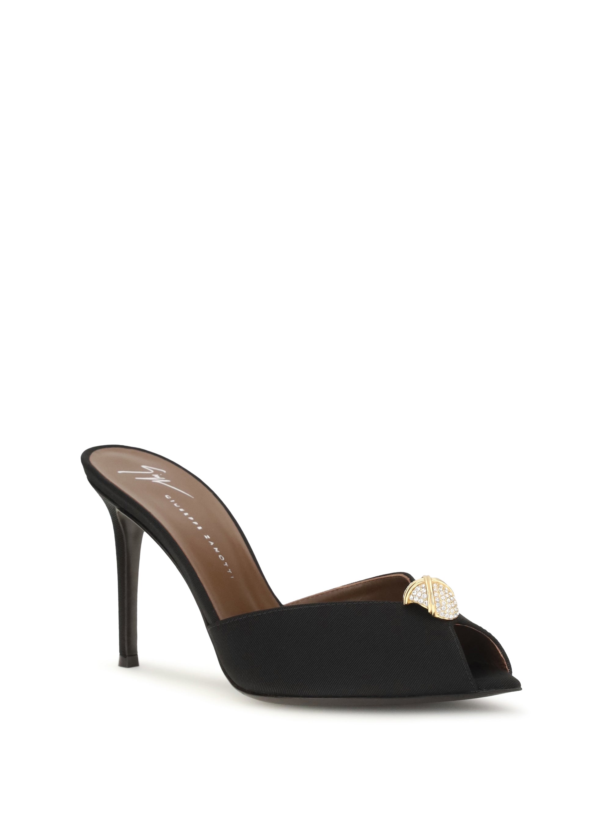 GIUSEPPE ZANOTTI 36 intrigo cocktail mules sandals