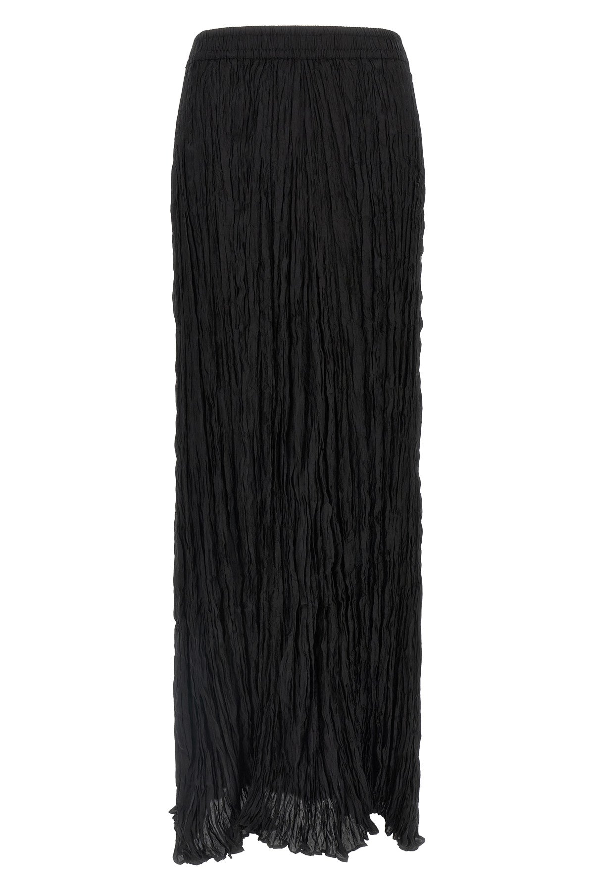 P.A.R.O.S.H. M long soph pleated silk skirt