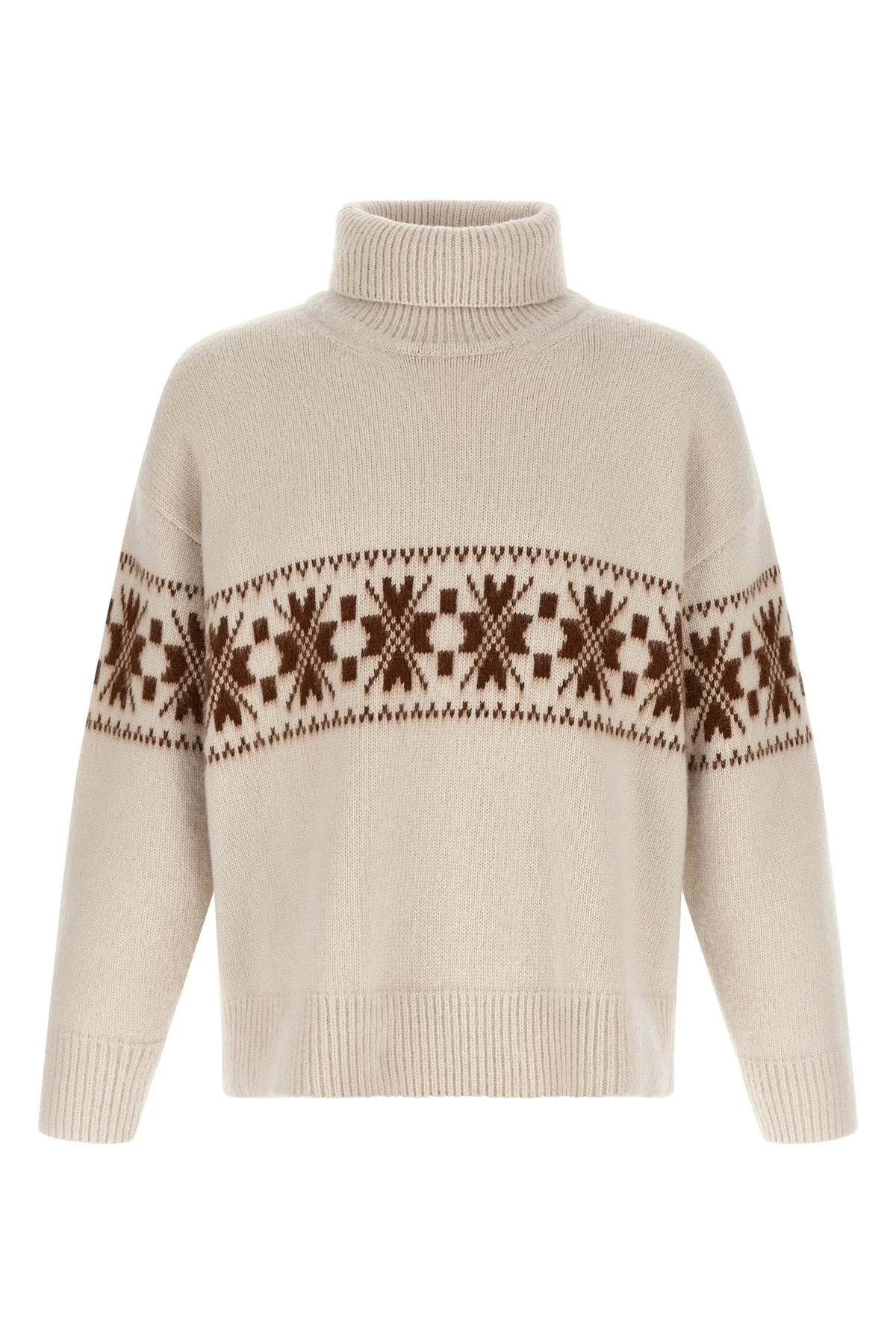 the kiton high neck sweater in pure wool represents the excellence of handmade k