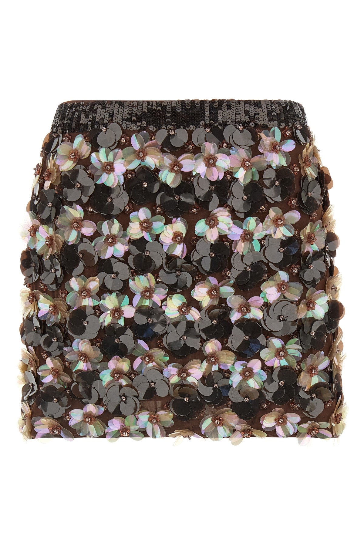 P.A.R.O.S.H. M gym fabric miniskirt