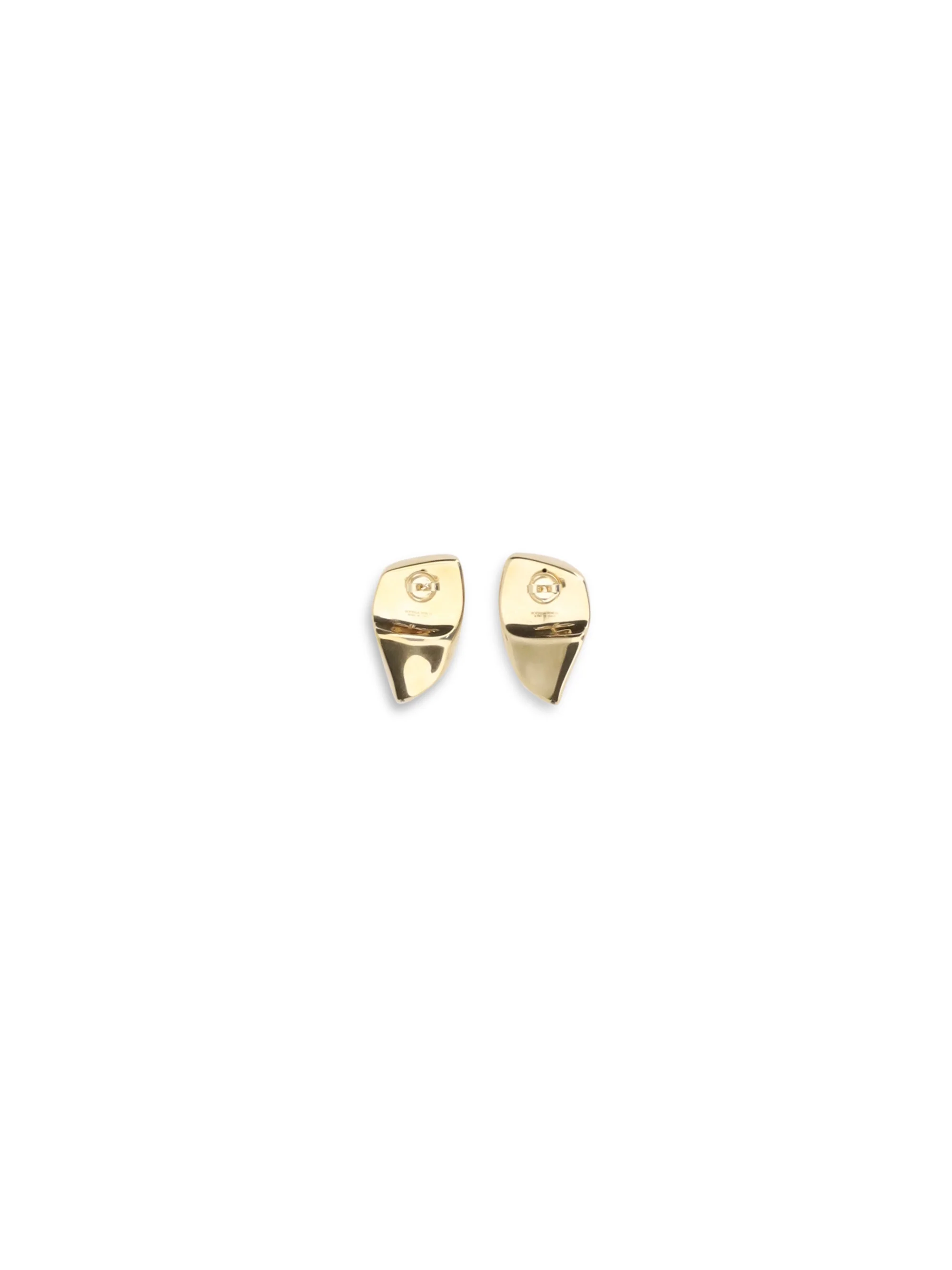 BOTTEGA VENETA OS geometric gold earrings