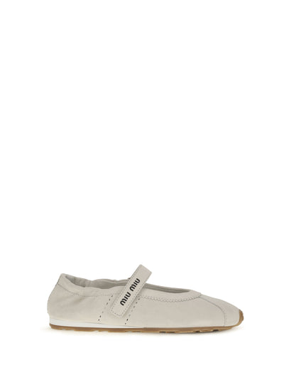 plume suede ballerinas