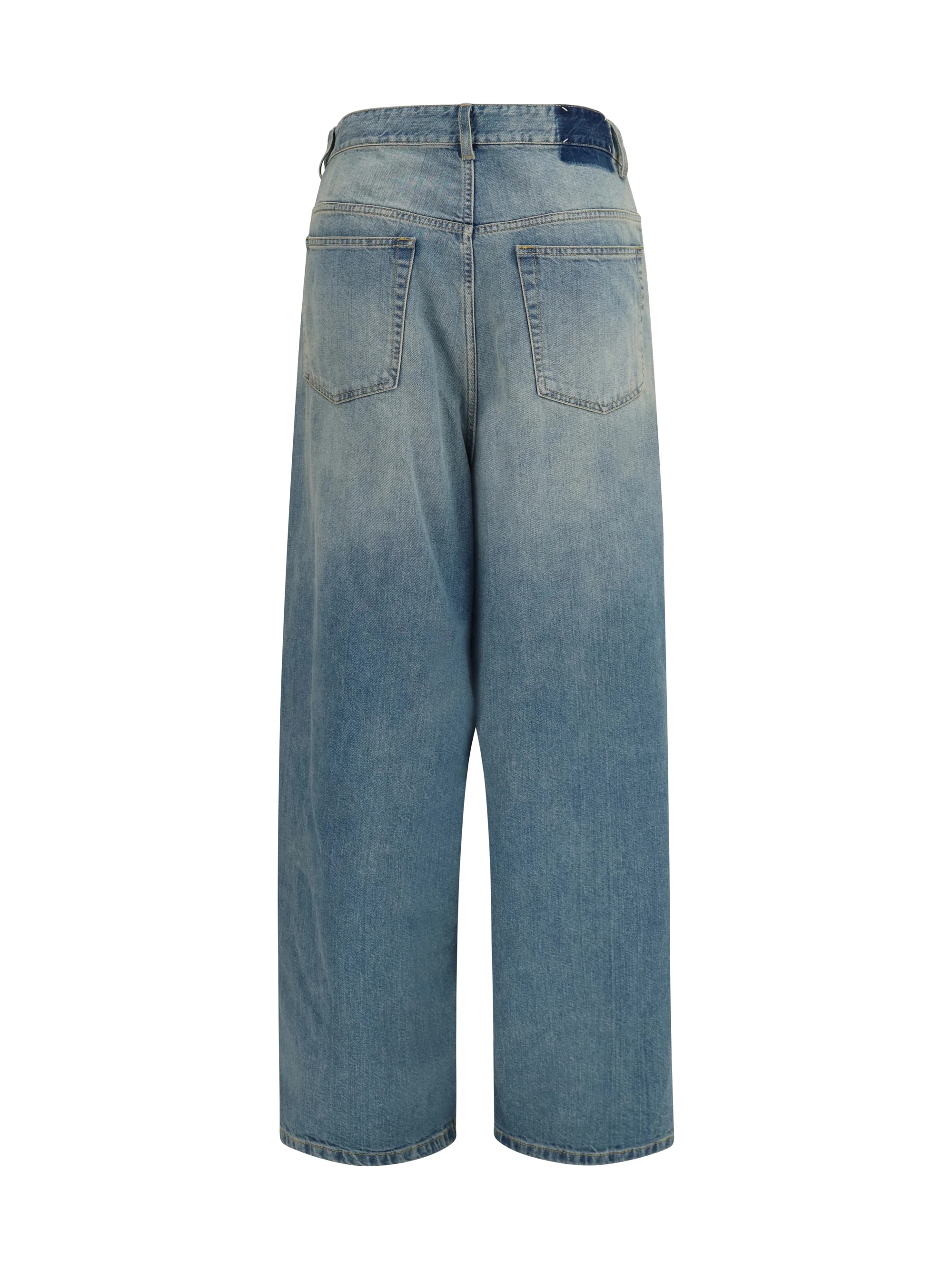 MARGIELA 25 wrap wide-leg jeans