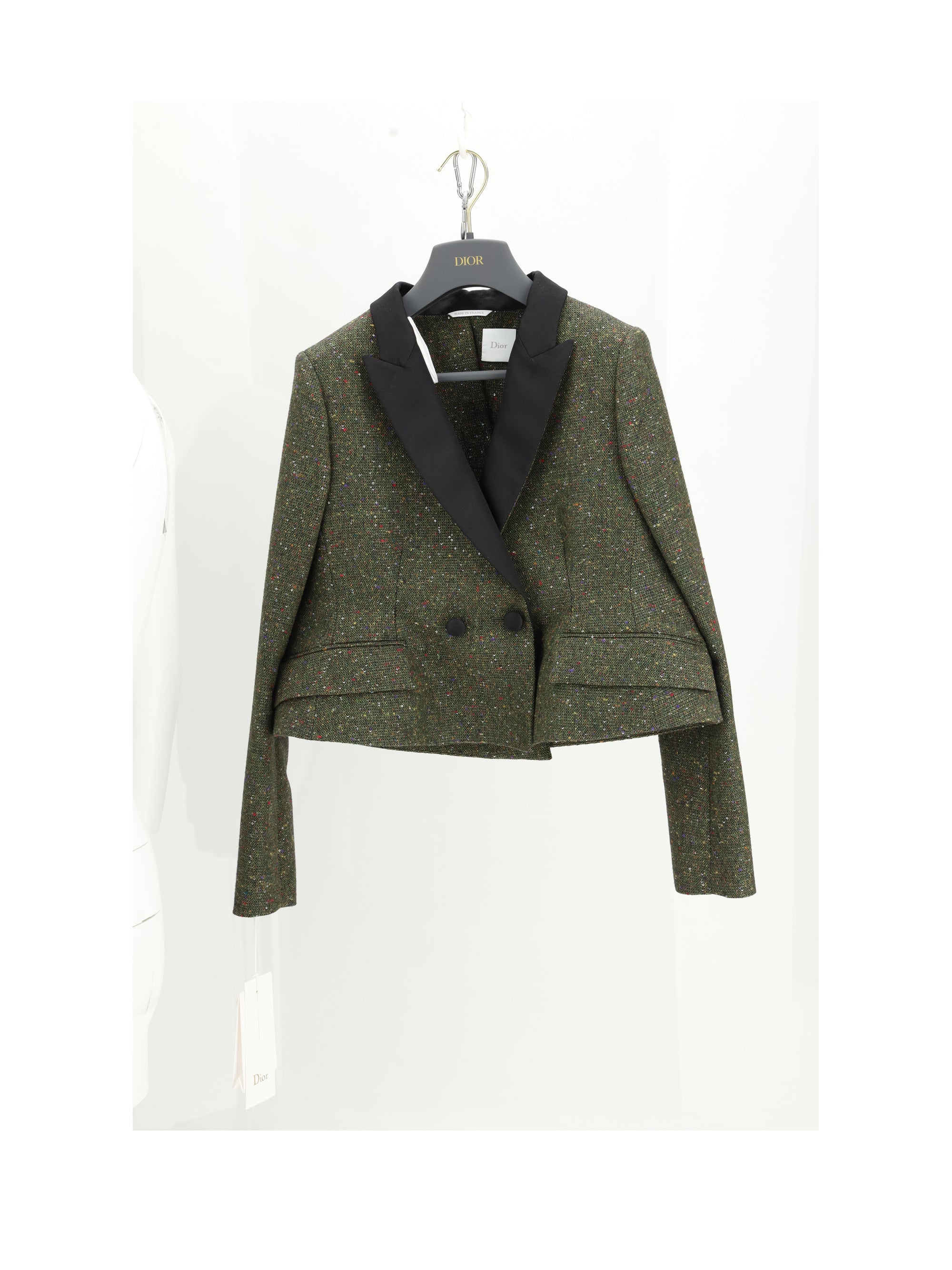 DIOR 36 tweed light jkt