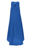 long pimpy dress in cady fabric