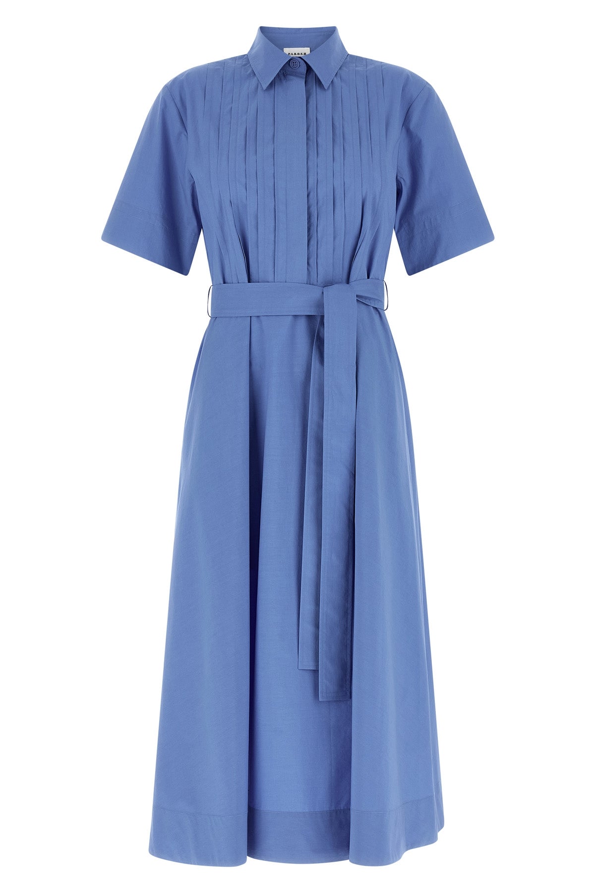 P.A.R.O.S.H. L canyox26 cotton poplin midi dress