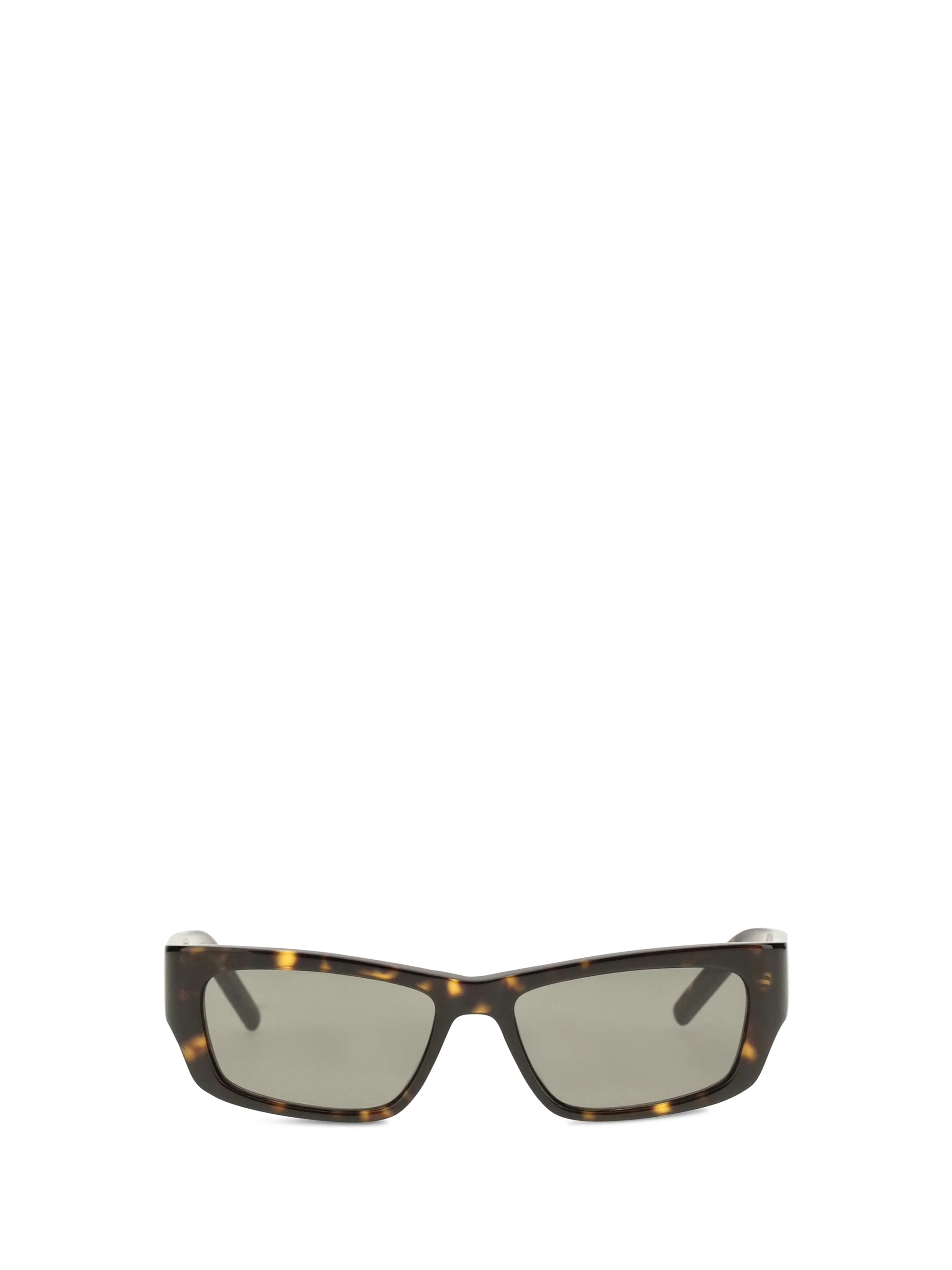 tortoiseshell sunglasses with side logo