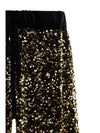 velvet pants with sequins