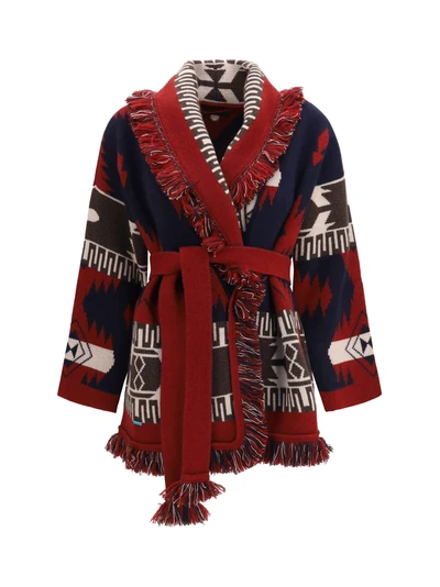 icon jacquard cardigan