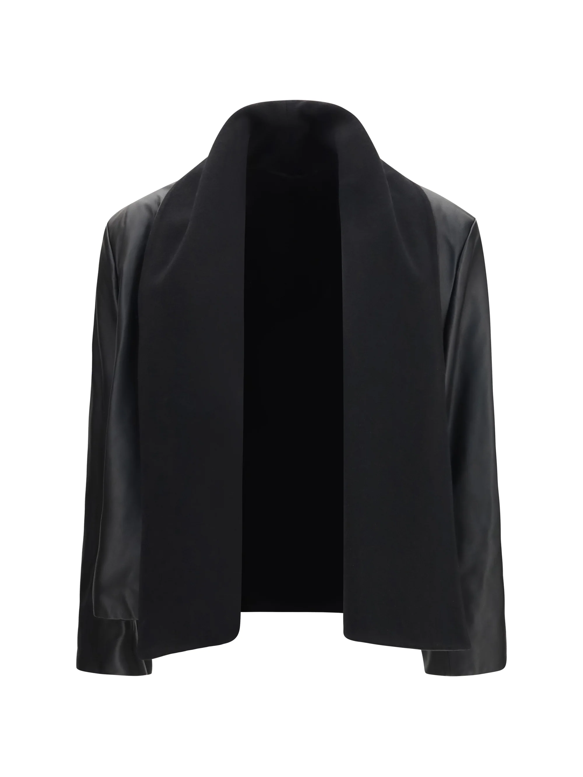 TOTEME 36 scarf leather jacket