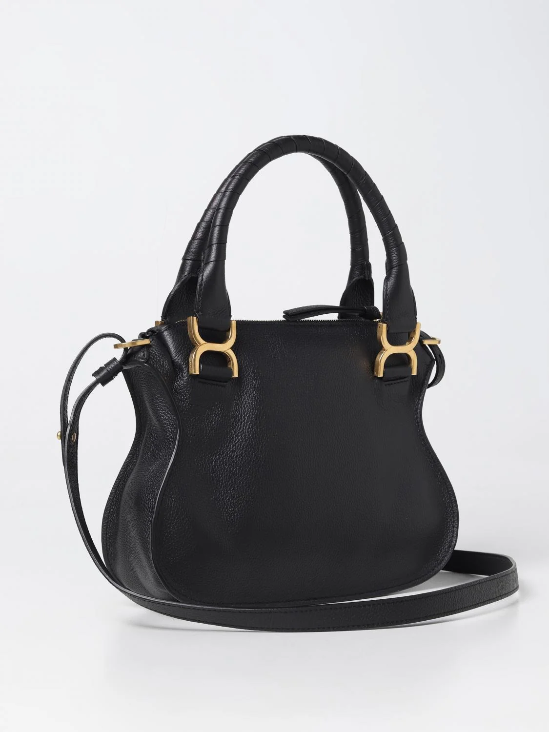 CHLOÉ OS chloé marcie grained leather bag