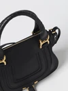 chloé marcie grained leather bag