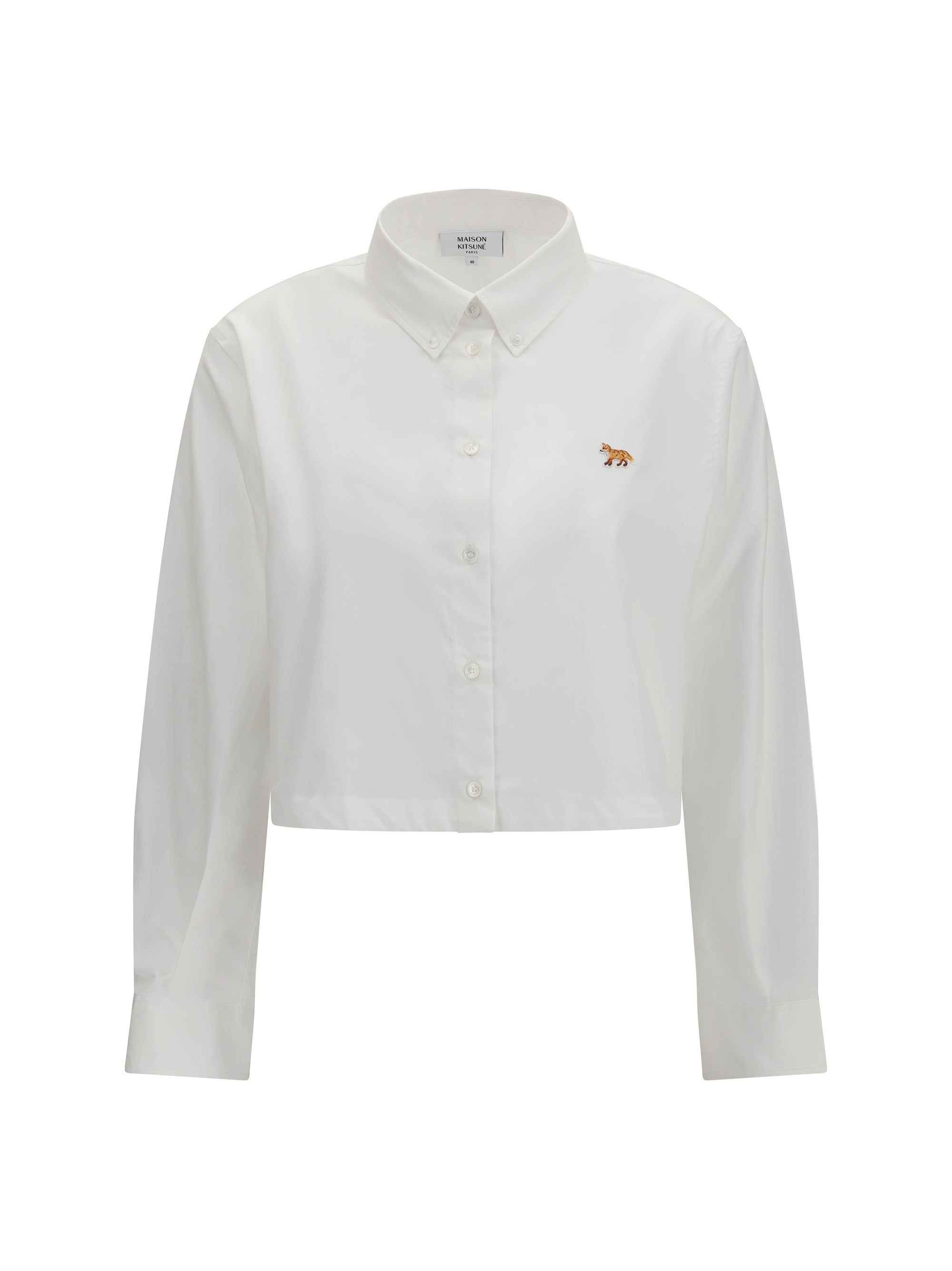 baby fox cropped shirt