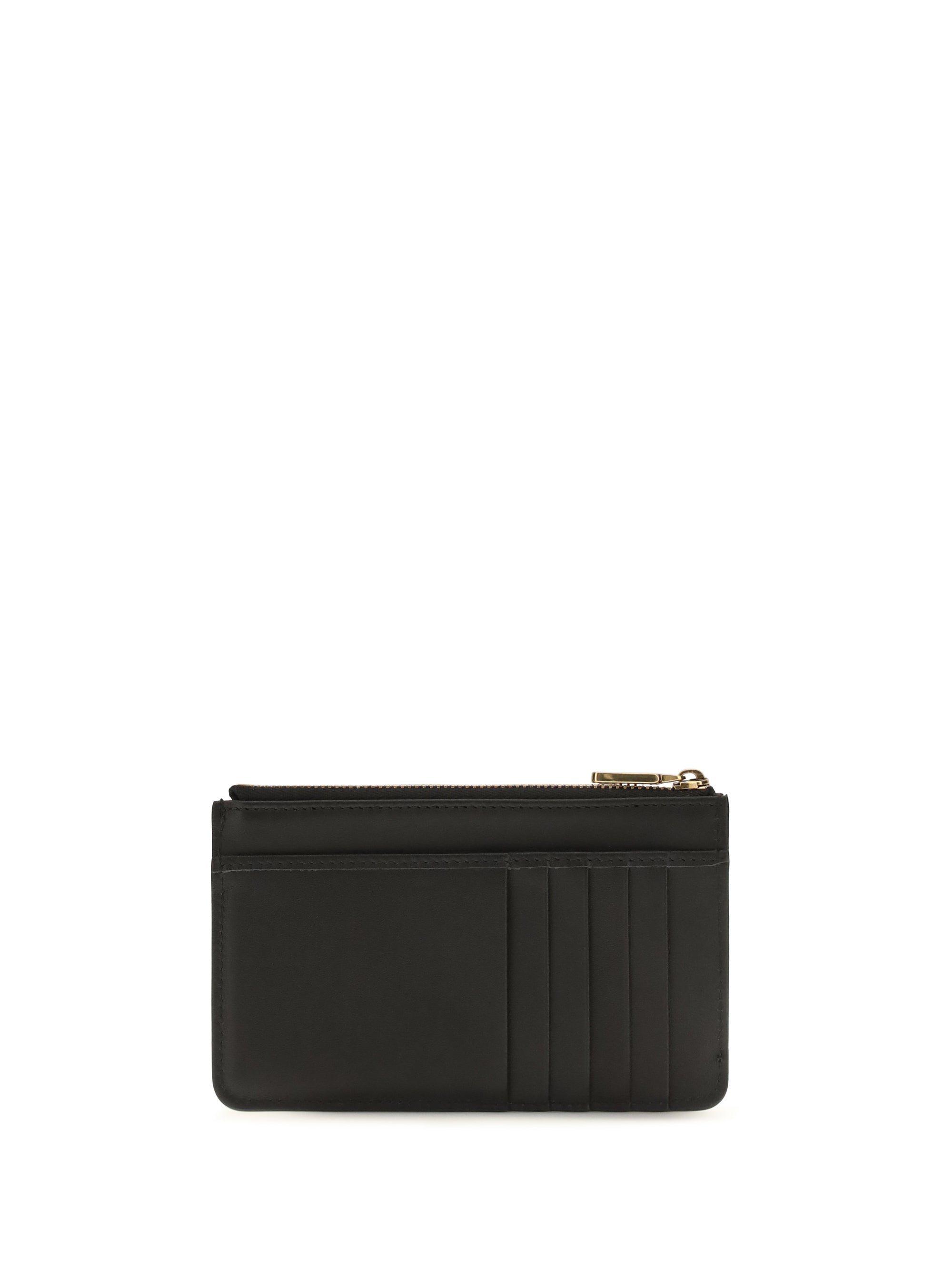 leather zip card holder