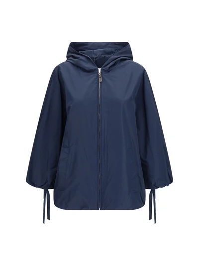 water-repellent taffeta blouson