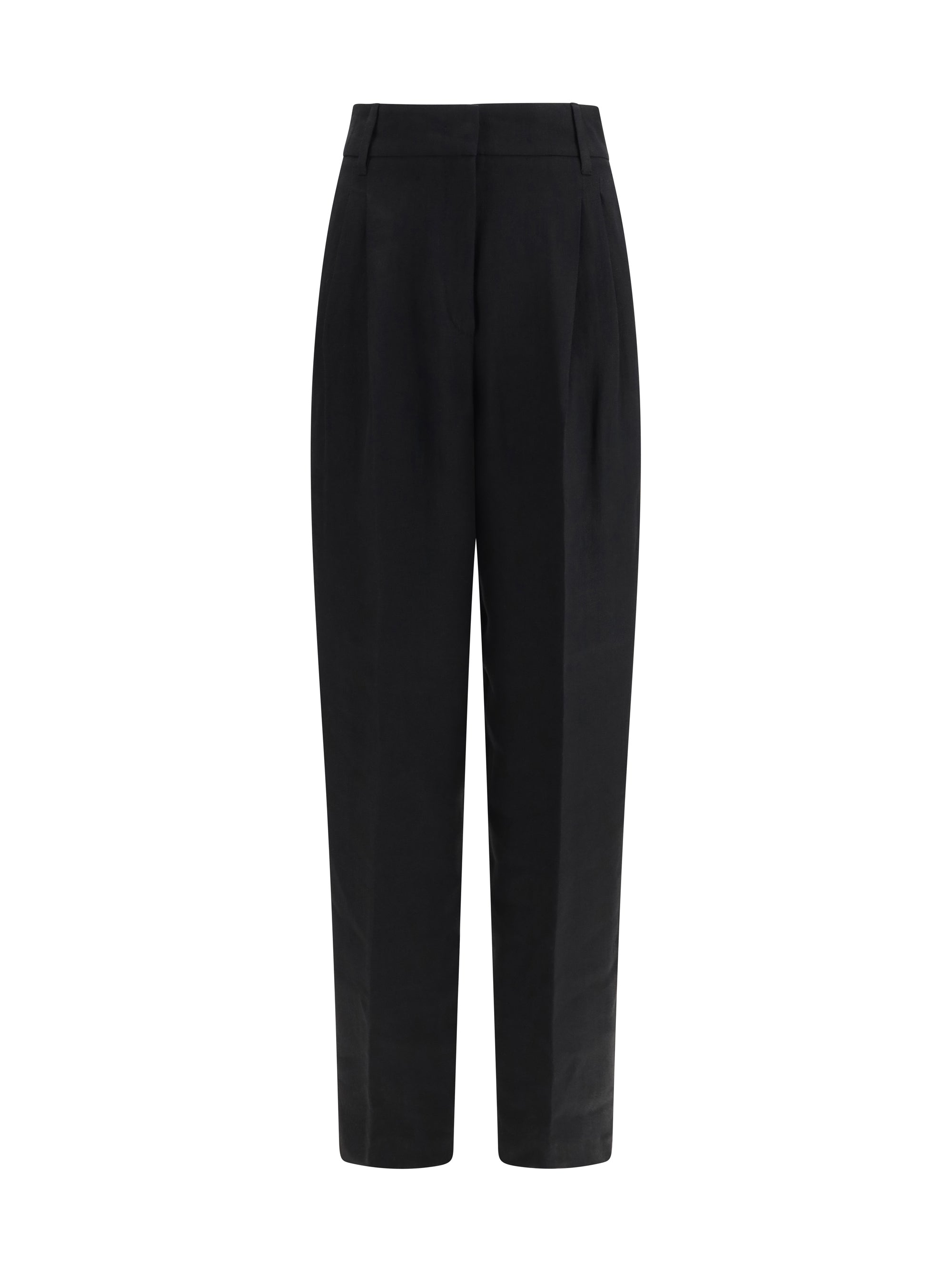 MAX MARA STUDIO 40 mstsumero pants in linen batavia