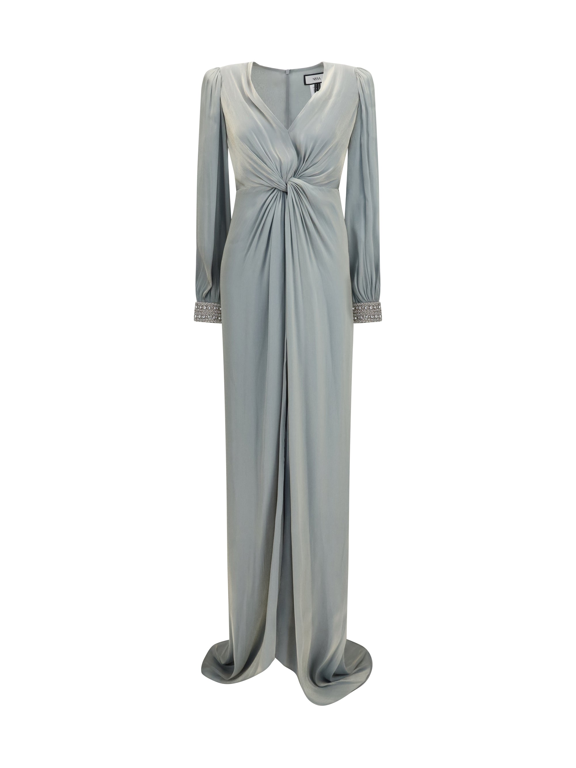 NISSA 38 long crossover dress