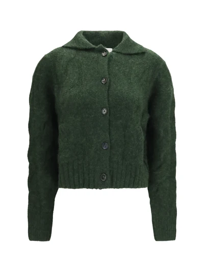 cashmere and silk sweater with buttons