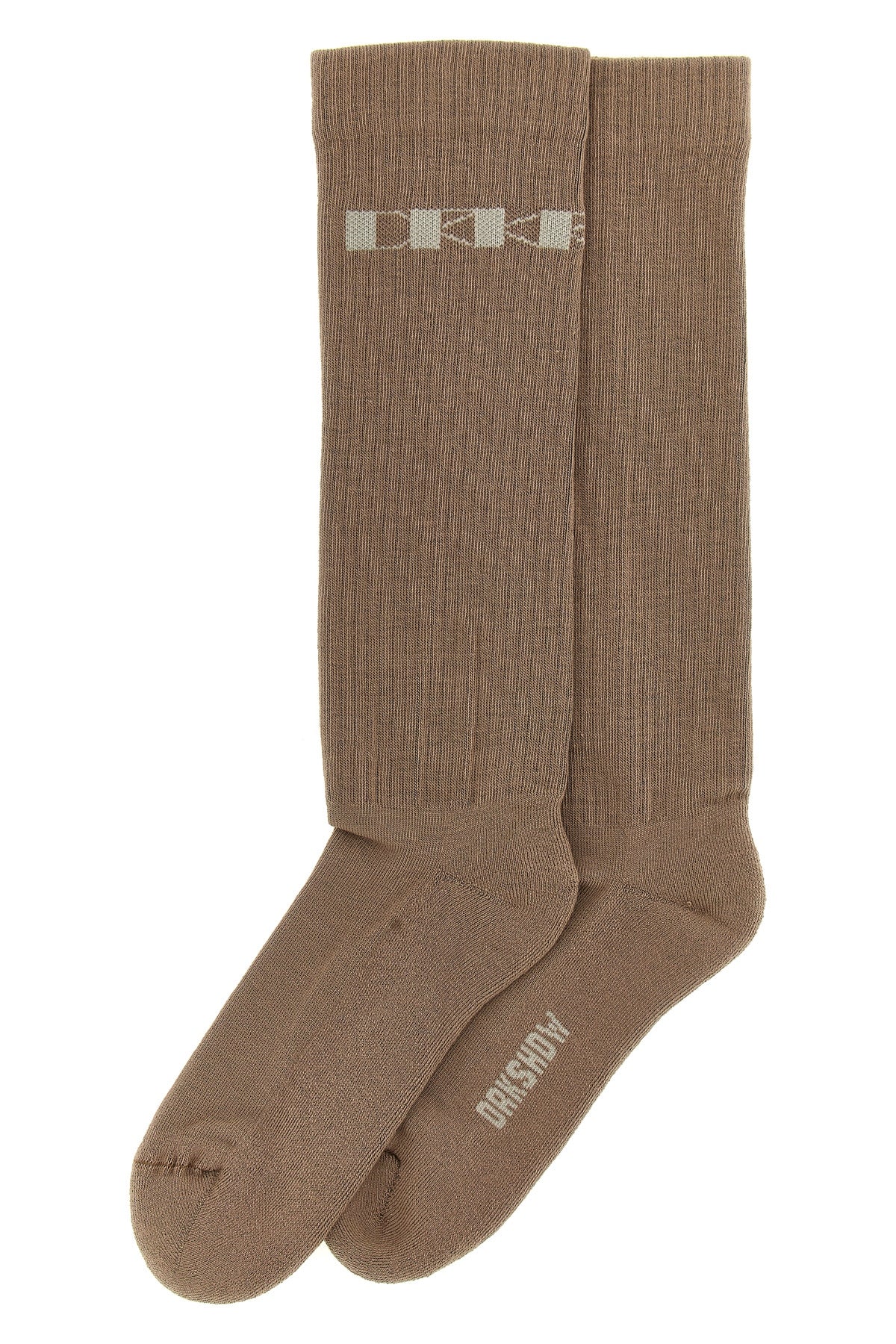 DRKSHDW 1 ribbed stretch cotton socks