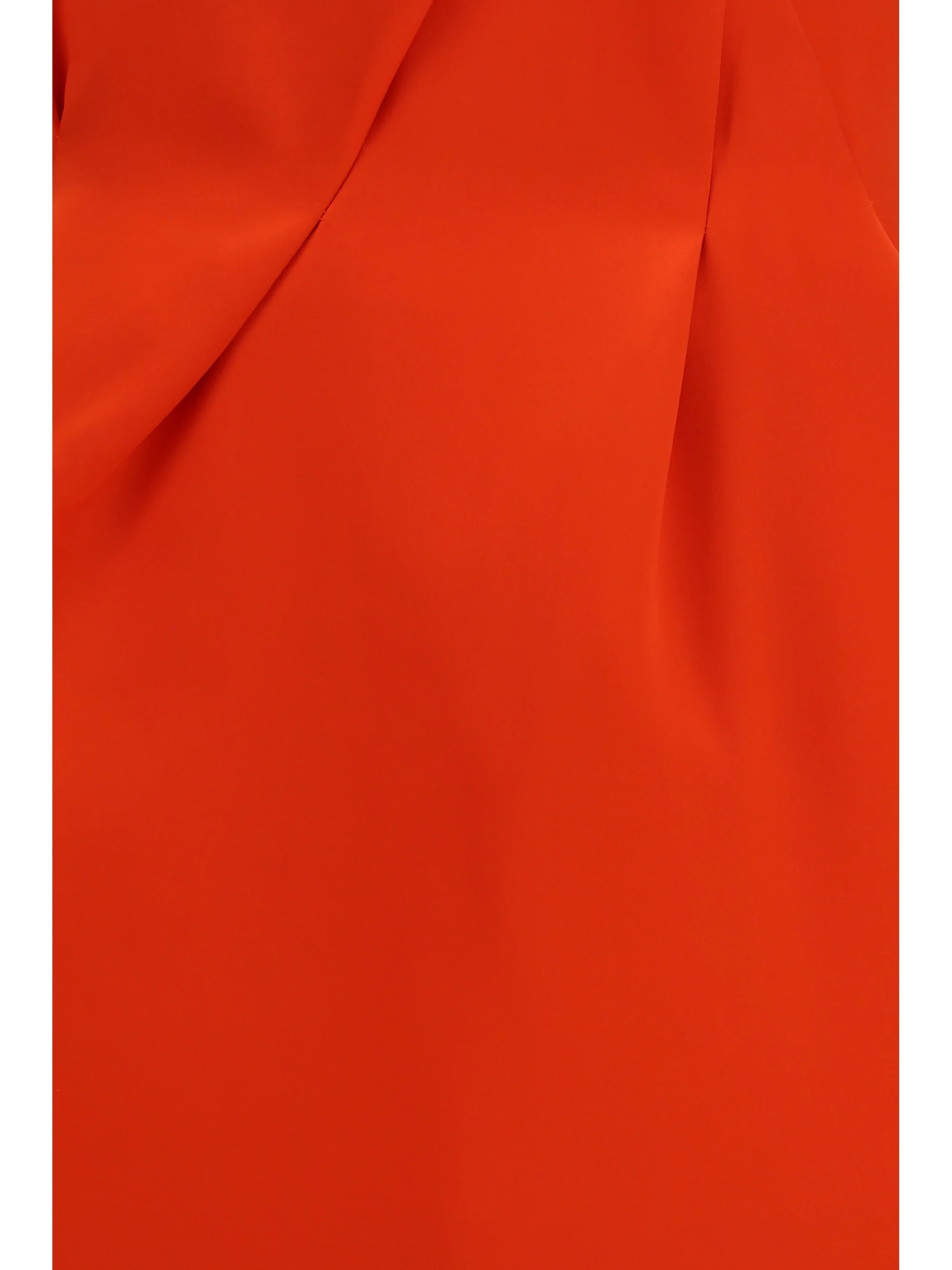 silk mini skirt with ruffled waist