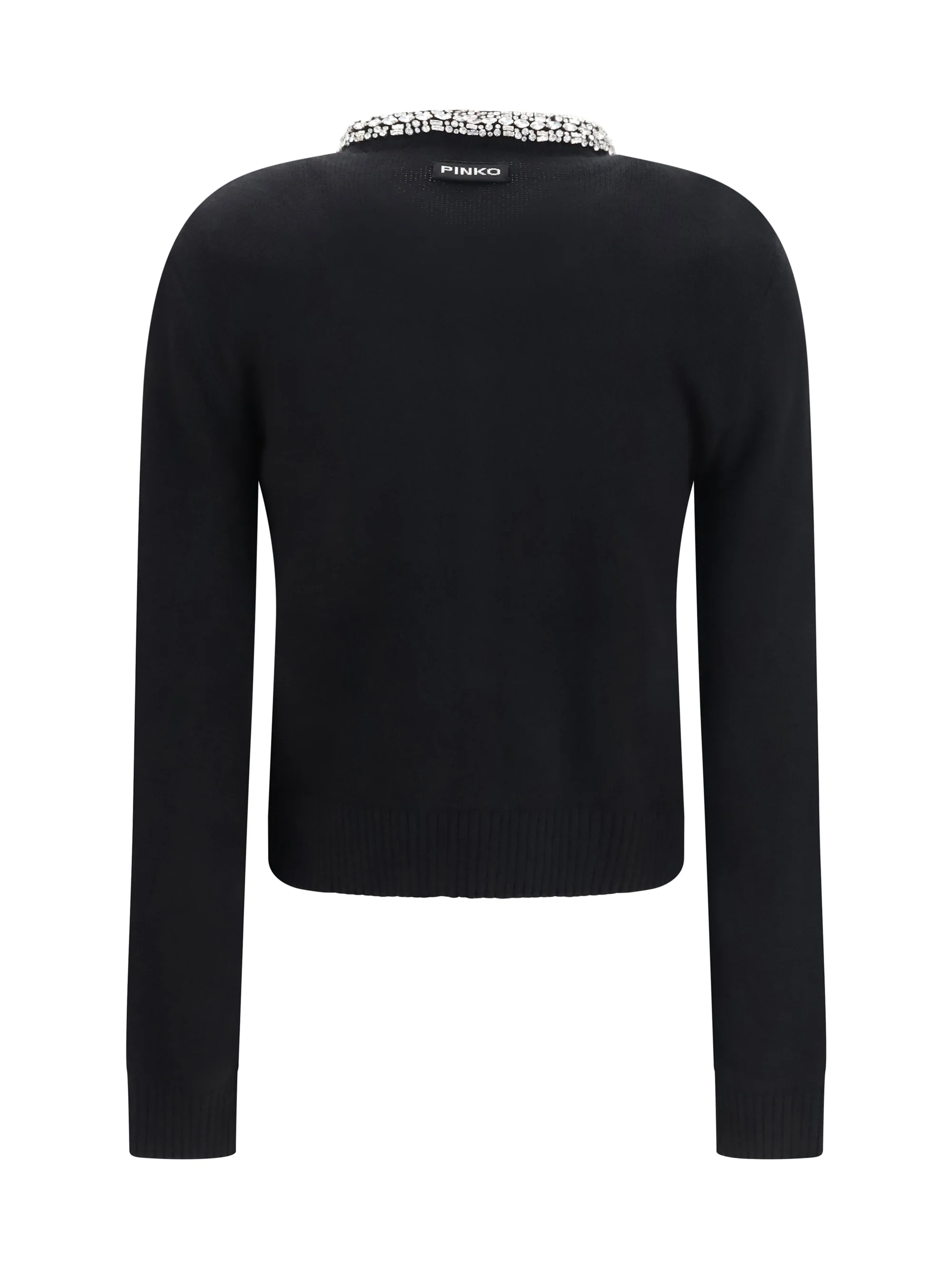 colonia cardigan with jewel collar