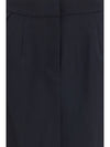 pleated midi skirt