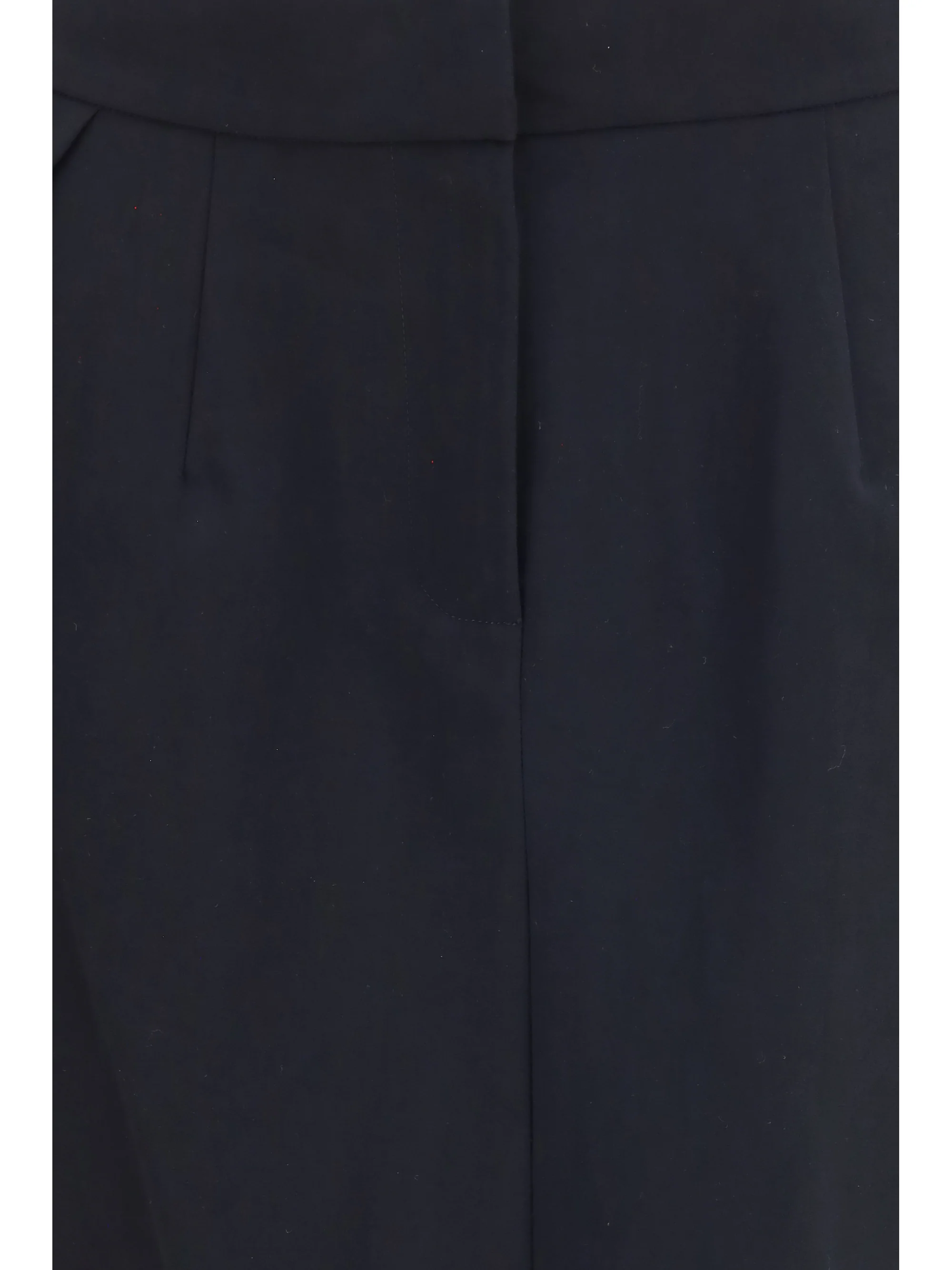 pleated midi skirt