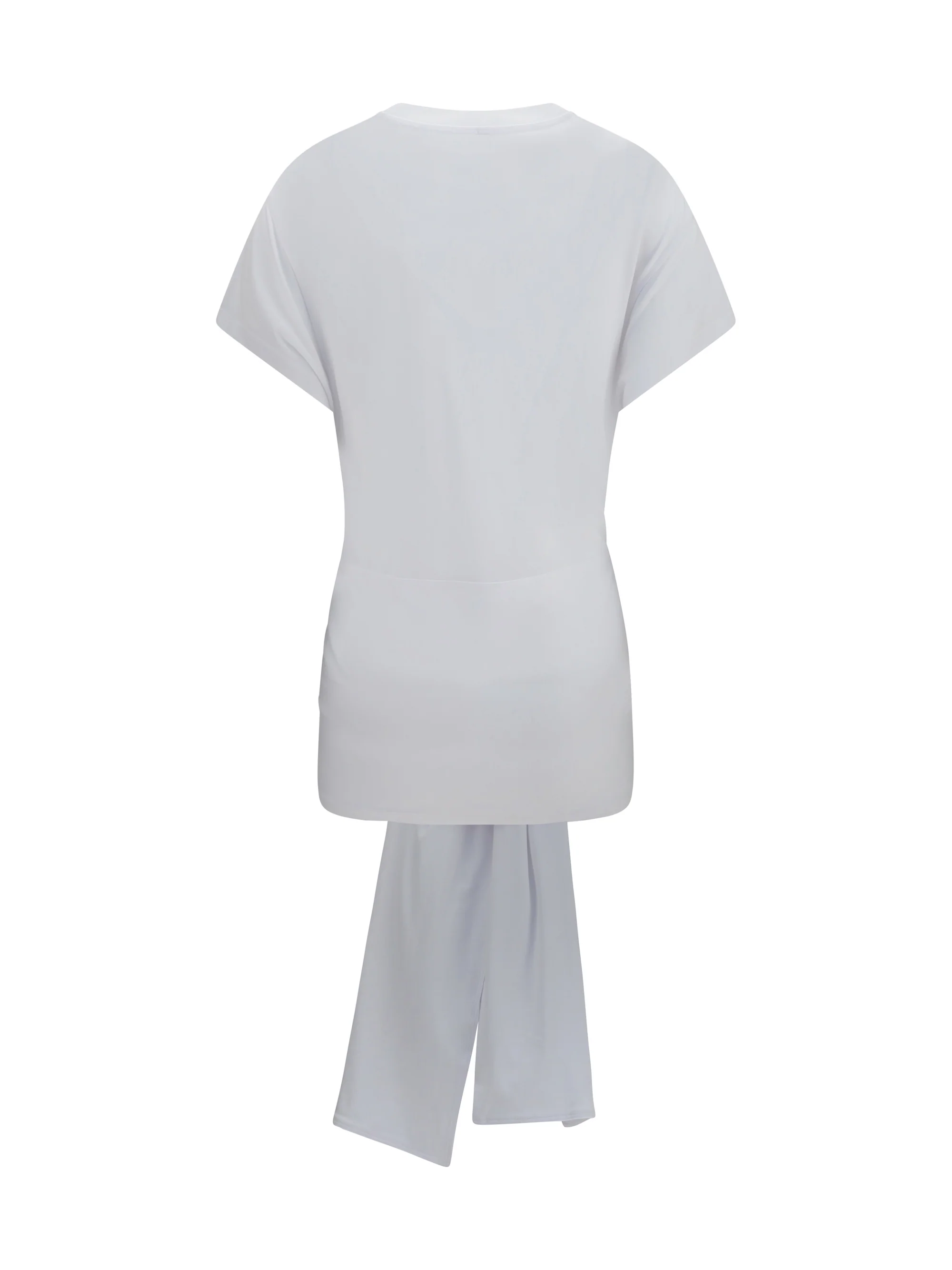 TOTEME M draped-waist jersey t-shirt
