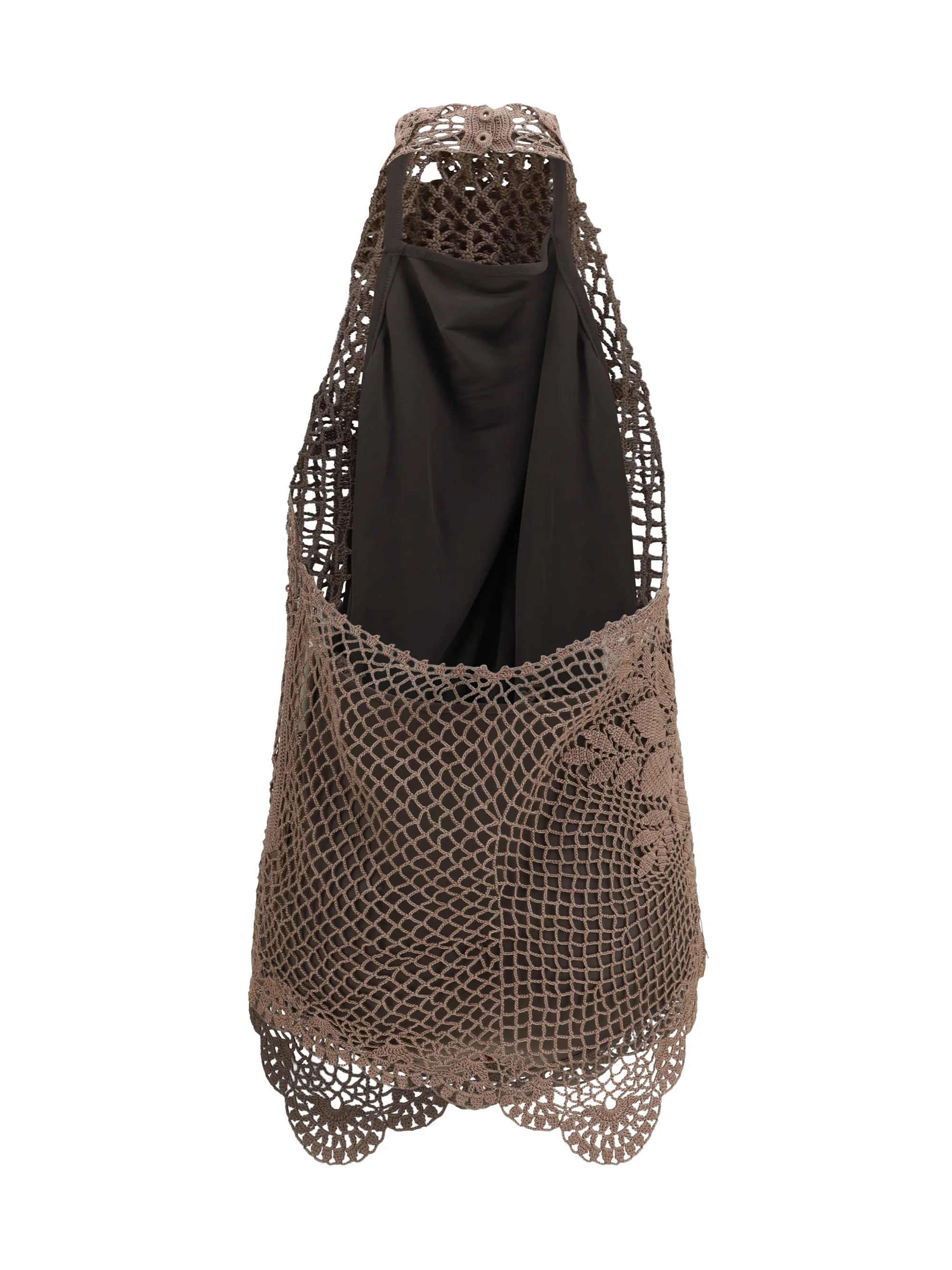 MAGDA BUTRYM 40 crochet lace high-neck top