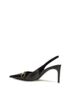slingback pumps with strap