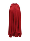 short draped dress