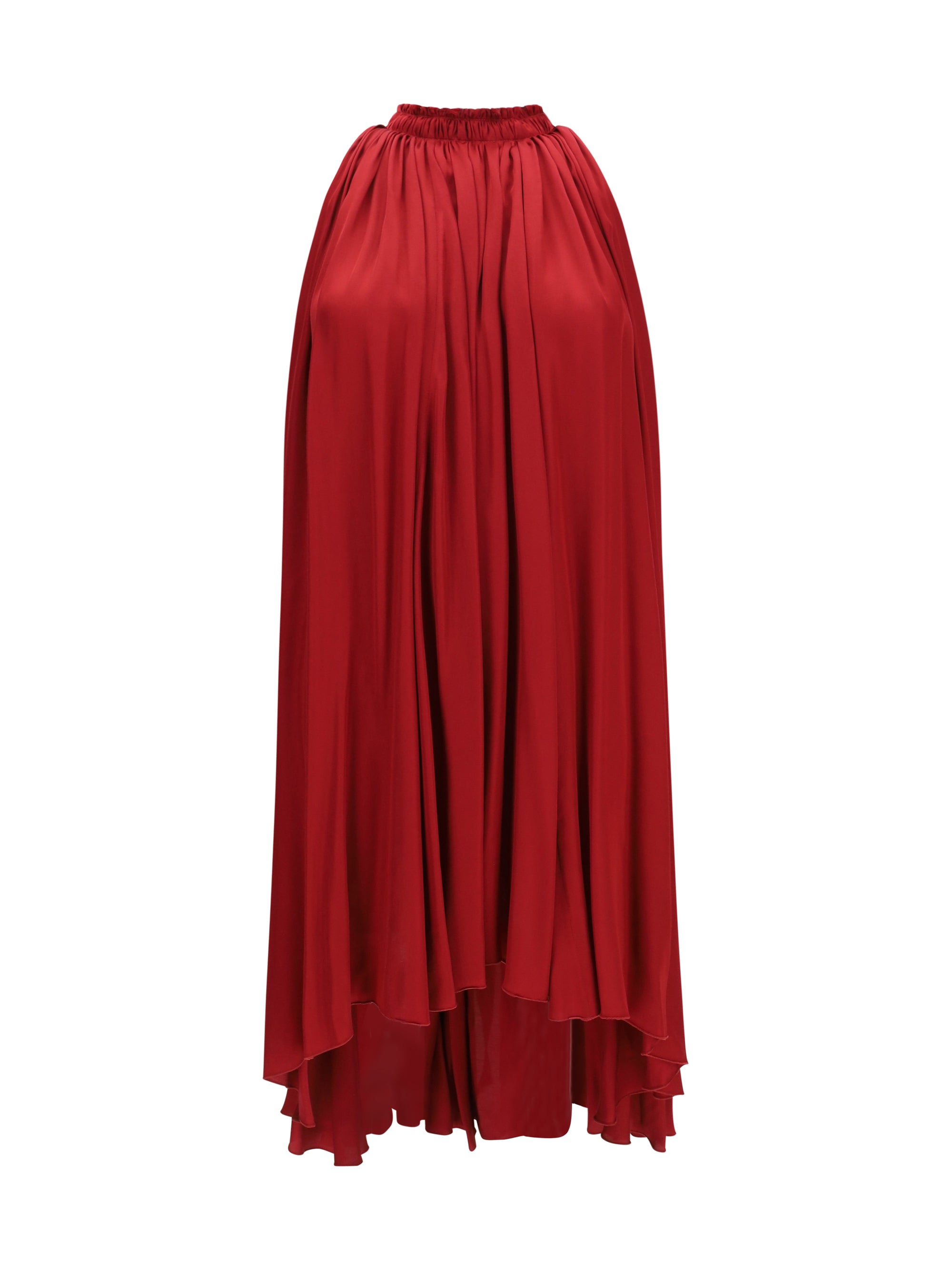 short draped dress