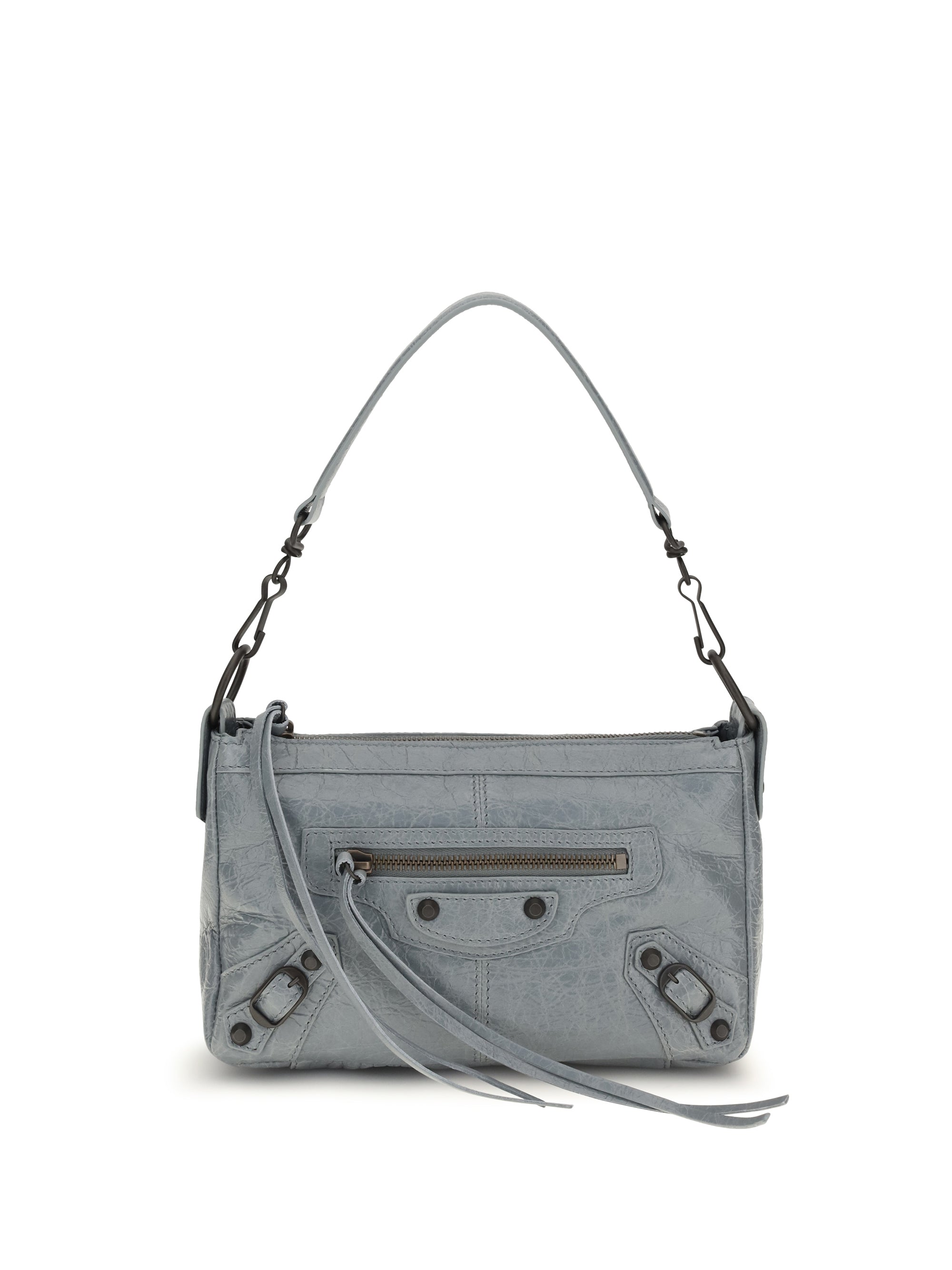 BALENCIAGA OS le city moto mini handbag