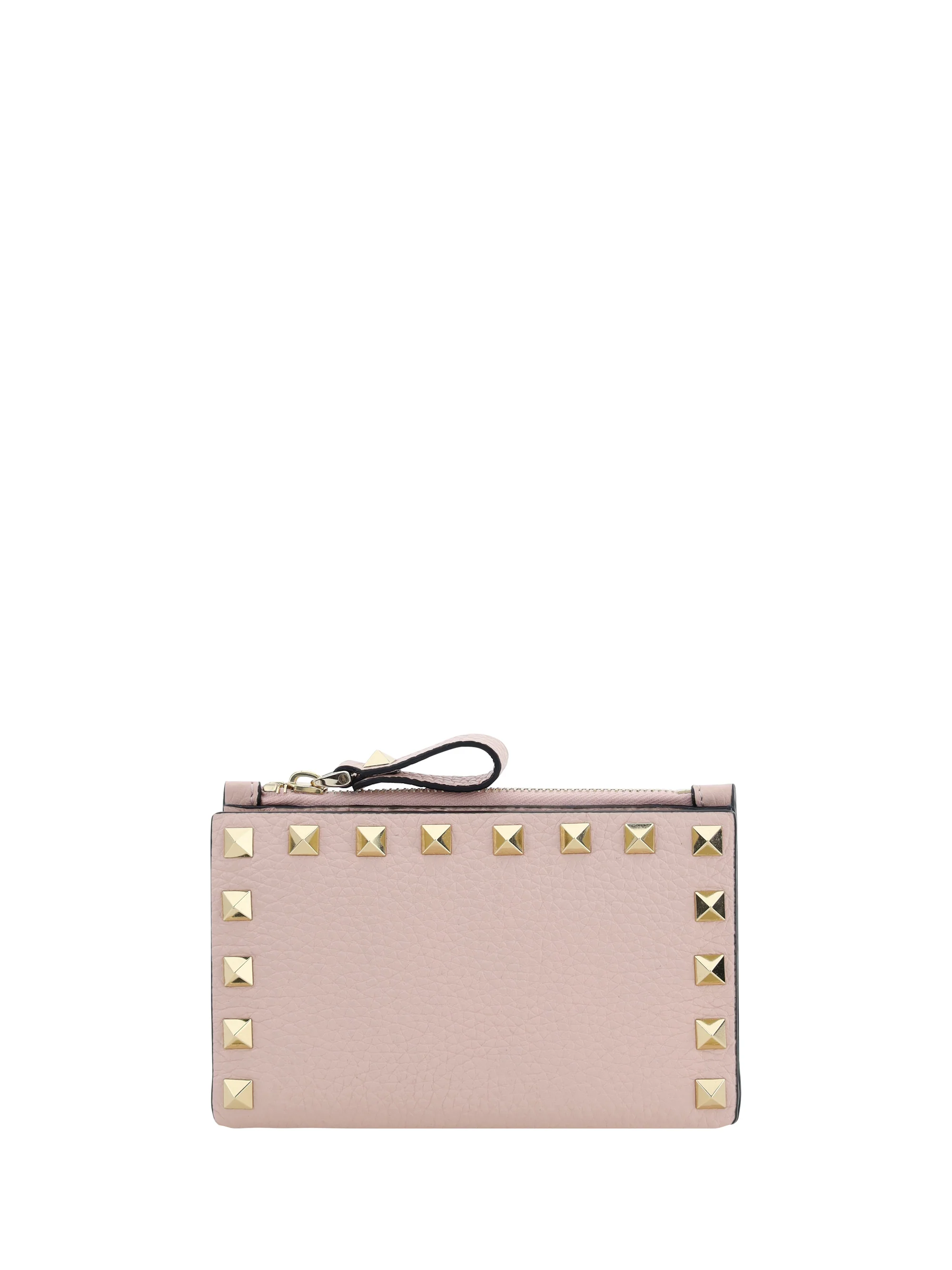 VALENTINO GARAVANI OS rockstud zip card holder