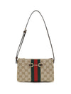 shoulder bag with horsebit