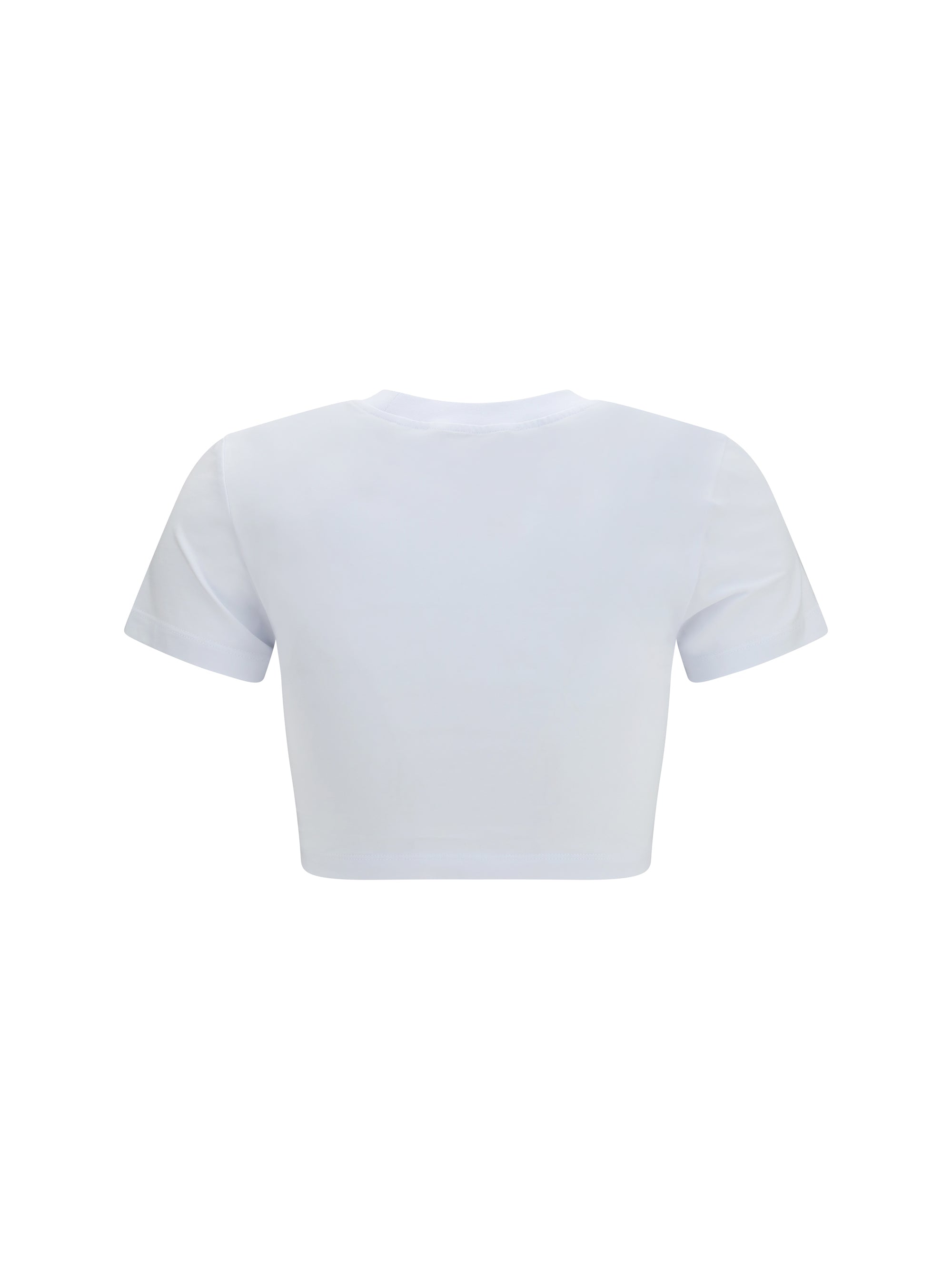 angels patch cropped t-shirt