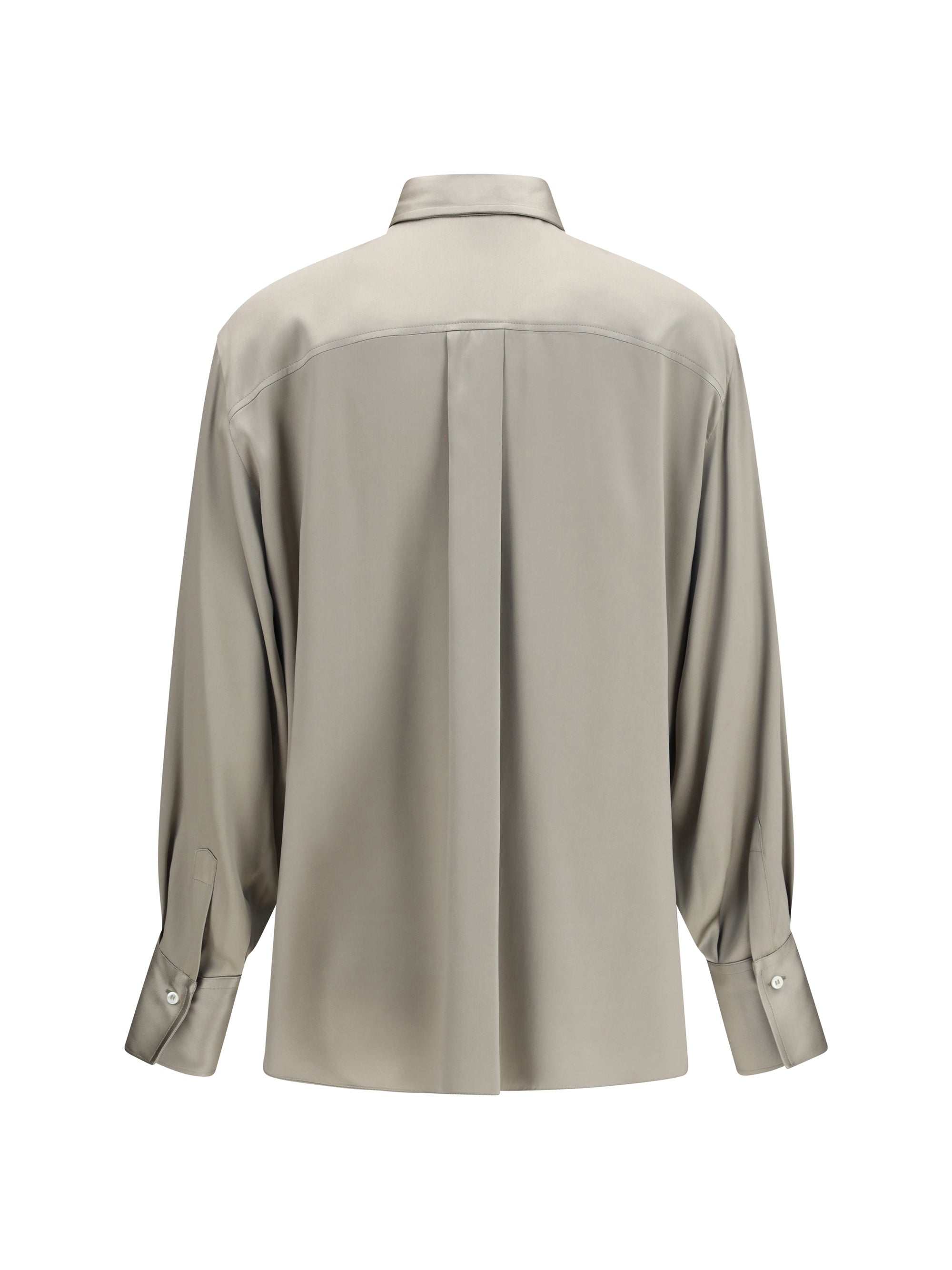 BRUNELLO CUCINELLI S silk satin shirt